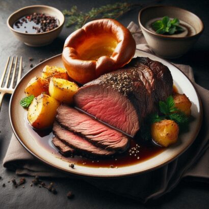 Classic Roast Beef with Yorkshire Pudding Recipe | Perfect Christmas Roast Dinner