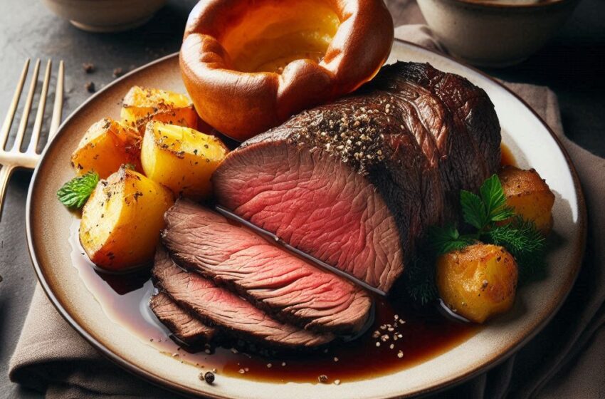 Classic Roast Beef with Yorkshire Pudding Recipe | Perfect Christmas Roast Dinner