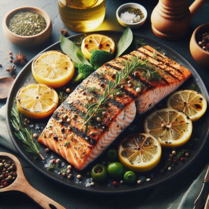 How to cook Grilled Lemon Herb Salmon